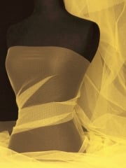 10 METRES Tutu Fancy Dress Net Soft Material Job Lot Bolt- Banana Yellow JBL9 BNYL