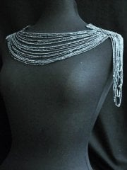 10 PIECES Chain Drape Embellishment Job Lot Bolt Pack- Platinum Grey JBL178 GR
