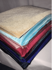 10 PIECES Clearance (1/2 Metre) Velvet/ Velour Stretch Spandex Fabric Job Lot Pieces- Multi JBL156