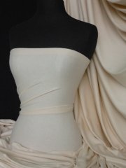 100% Cotton Interlock Knit Soft Jersey T-Shirt Fabric- Pastel Peach Q60 PPCH