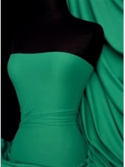 100% Cotton Interlock Knit Soft Jersey T-Shirt Fabric- Sea Green Q60 SGR