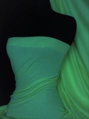 100% Cotton Jersey 2 x 2 Rib Knit Fabric- Emerald Green Q1007 EMR