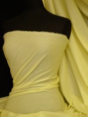 100% Cotton Light Weight Sheeting Fabric (150cm)- Lemon Q1275 LMN