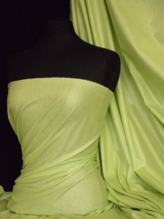 100% Cotton Light Weight Sheeting Fabric (150cm)- Lime Green Q1275 LMGRN