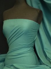 100% Cotton Light Weight Sheeting Fabric (150cm)- Sea Green Q1275 SGRN