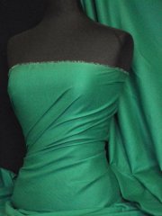100% Cotton Light Weight Sheeting Fabric (150cm)- Veronese Green Q1275 VGRN