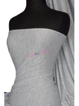 100% SLB Viscose Stretch Fabric- Grey Q405 GR