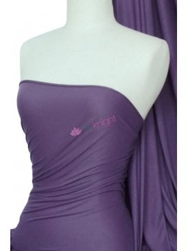 100% Viscose Stretch Fabric Material- Dark Mauve 100VSC DKMV