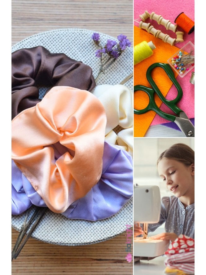 12x 1/2 METRE Off Cuts Lucky Dip Reusable Fabric Bundles- Satin