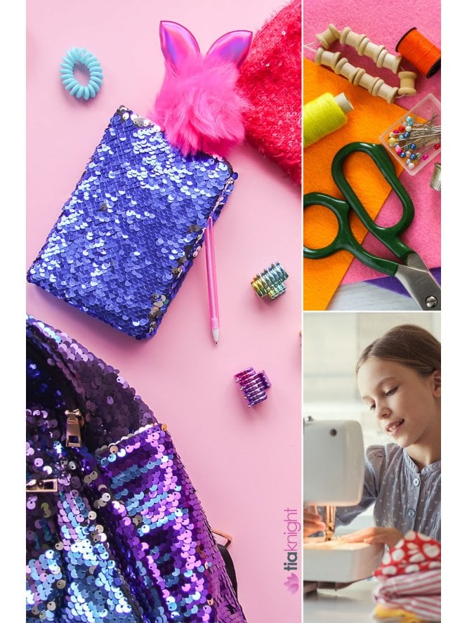 12x 1/2 METRE Off Cuts Lucky Dip Reusable Fabric Bundles- Showtime Sequins