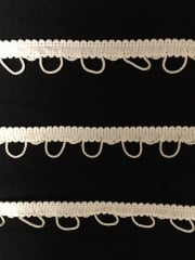 2 METRES Rope Braided Trim- Cream SY208 CRM
