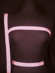 2 Metres Satin Ribbon Trim- Dusky Pink SY219 DPN