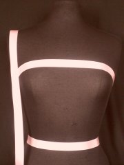 2 Metres Satin Ribbon Trim- Light Pink SY219 PN
