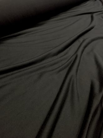 20 METRES Clearance 100% Spun Polyester Stretch Material Job Lot Bolt- Black JBL45 BK