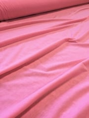 20 METRES Clearance Single Jersey Knit 100% Light Cotton T-Shirt Lightweight Material Job Lot Bolt- Pretty Pink JBL22 PTPN