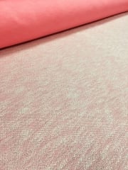 20 METRES Sweatshirt Loop Back Jersey Wholesale Roll- Fluorescent Pink JBL31 FLPN