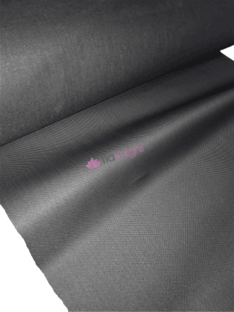 20 METRES Upholstery Vinyl Cotton Back Textured Fabric Material Wholesale Roll- Matt Black JBL127 BK
