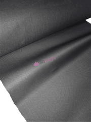 20 METRES Upholstery Vinyl Cotton Back Textured Fabric Material Wholesale Roll- Matt Black JBL127 BK