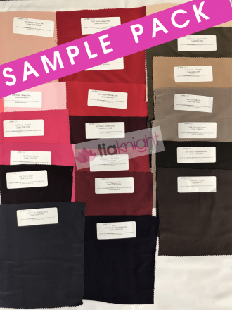 20 SAMPLE PACK- Soft Touch Stretchy Fabric Q36