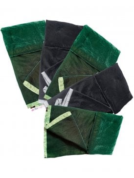 21 PIECES (1/2 Metre) Micro Velvet Velour Fabric Luxuriously Soft Velvet Bundle