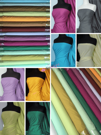 25 METRES Poly Cotton Material Wholesale Roll- JBL402