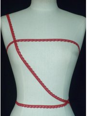 3 METRES Dark Red Lingerie Elastic Trim