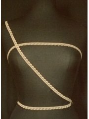 3 METRES Dark Stone Lingerie Elastic Trim