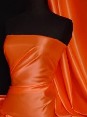 Acetate Satin Fabric Material- Marigold Q824 MGLD