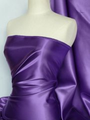Acetate Satin Fabric Material- Purple Q824 PPL