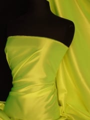 Acetate Satin Fabric Material- Tropical Lime Q824 TLM
