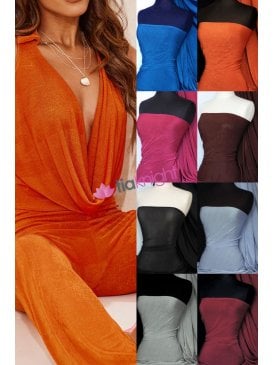 Acetate Slinky 4 Way Super Stretch Jersey Fabric- Q323