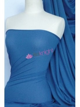 Airtex Mesh Super Stretch Fabric- Petrol Blue Q981 PTBL