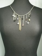 Beaded Neck Display- Antique Gold EM175 GLD