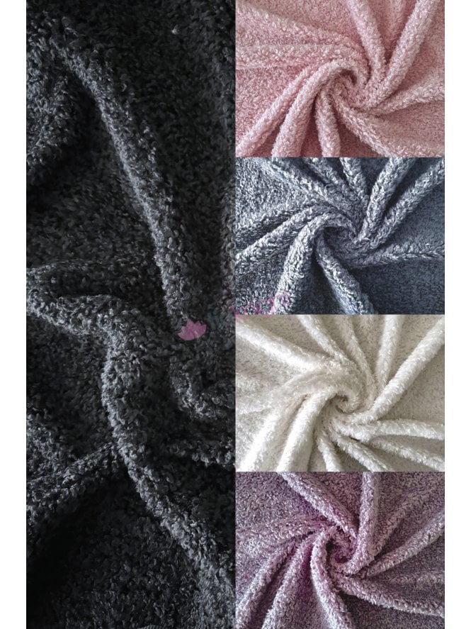 Bouclé Poodle Soft Fluffy Fleece- SQ931