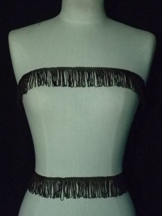 Brown Fringe Tassel Trim