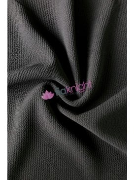 Bubble Crepe Woven Blouse/ Dress Fabric- Black SQ751 BK