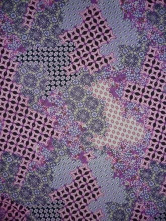 Chiffon Soft Touch Sheer Fabric - Art Abstract PCH69 ARTAB