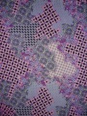 Chiffon Soft Touch Sheer Fabric - Art Abstract PCH69 ARTAB