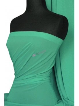 Chiffon Soft Touch Sheer Fabric Material- Sea Green Q354 SGR