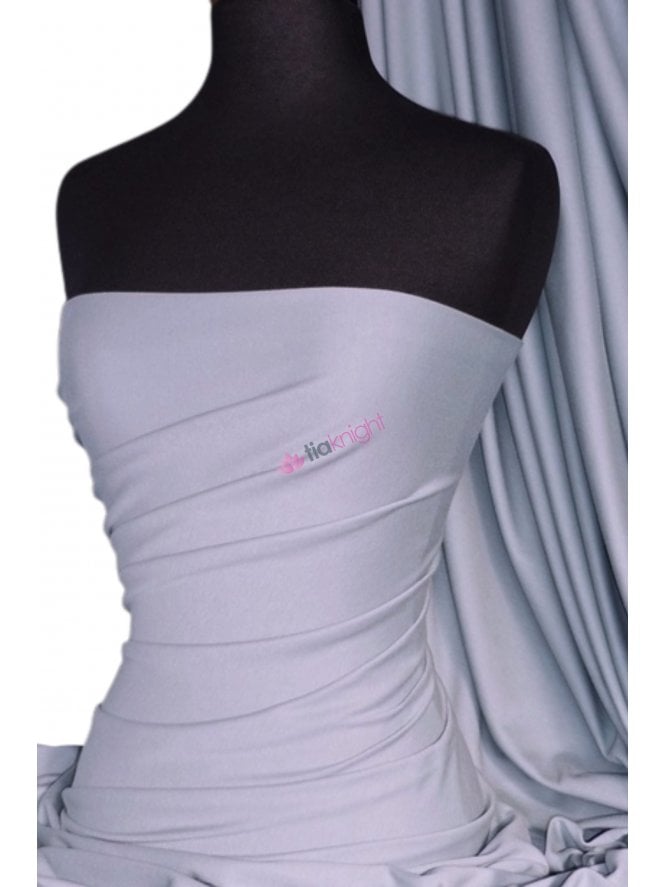 Clearance 100% Cotton Interlock Knit Soft Jersey Lightweight T-Shirt Fabric- Lilac SQ175 LIL