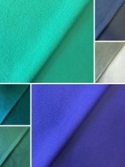 Clearance (158 cms) Micro Fleece Jersey Backed Soft Sports Fabric- SQ249