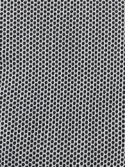 Clearance Fishnet Beehive Hexagon 4 Way Stretch Material- White SQ198 WHT