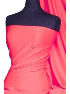 Clearance Marcy 4 Way Stretch Poly Fabric- Neon Pink Q1336 NPN