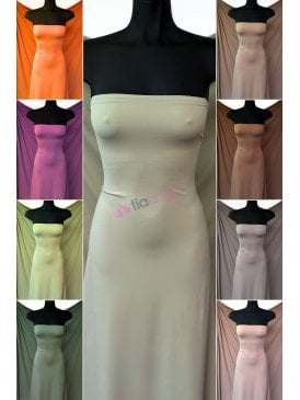 Clearance Matt Nylon Lycra 4 Way Stretch Lightweight Fabric- SQ989