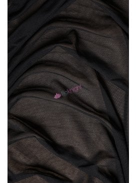 Clearance Polyester Mesh/Net Stretch Material- Black SQ1007 BK