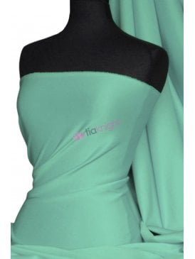 Clearance Scuba 4 Way Stretch Poly Fabric- Mint Q792 MNT