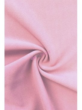 Clearance Scuba Crepe Stretch Jersey Dressmaking Fabric- Baby Pink SQ181 BPN