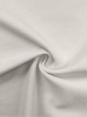 Clearance Scuba Crepe Stretch Jersey Dressmaking Fabric- White SQ181 WHT