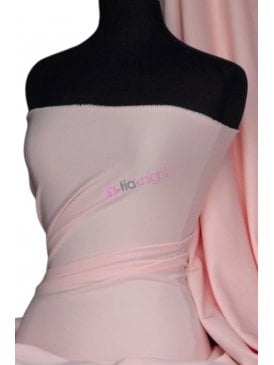 Clearance Scuba Stretch Poly Fabric- Milkshake Pink Q792 MKPN