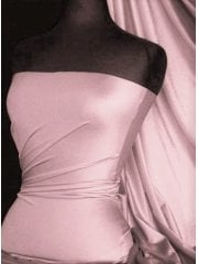 Clearance Shiny Lycra 4 Way Stretch Material- Sugar Pink Q54 SGPN